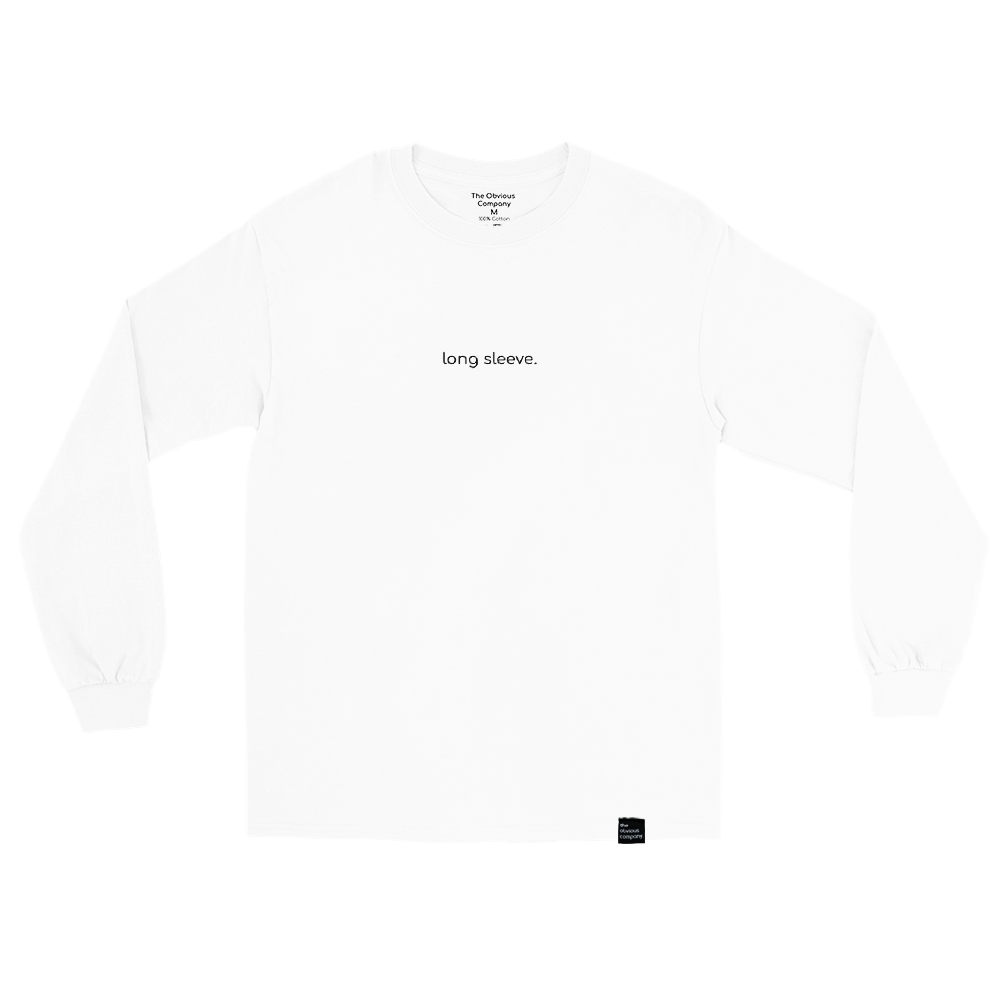 long sleeve. long sleeve
