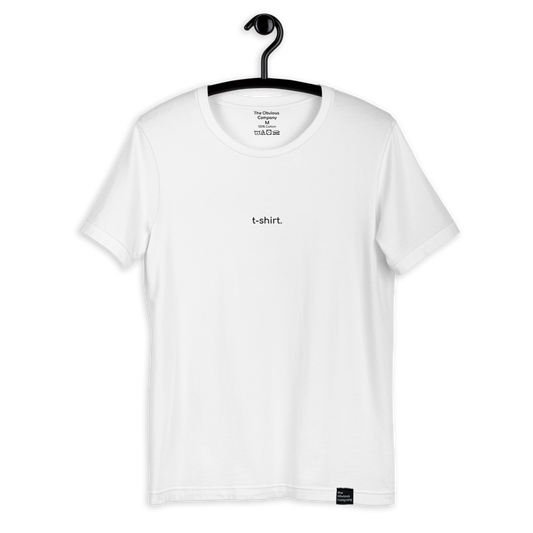 white t-shirt. t-shirt