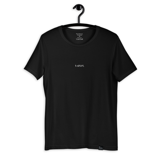black t-shirt. t-shirt